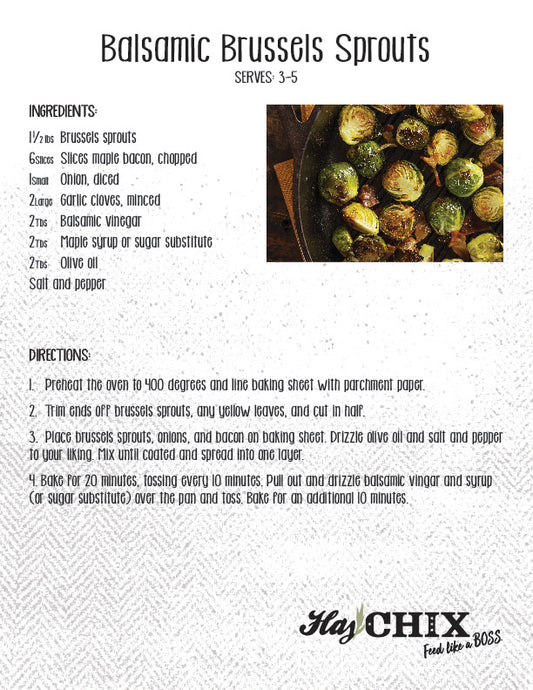 Recipe: Balsamic Brussels Sprouts