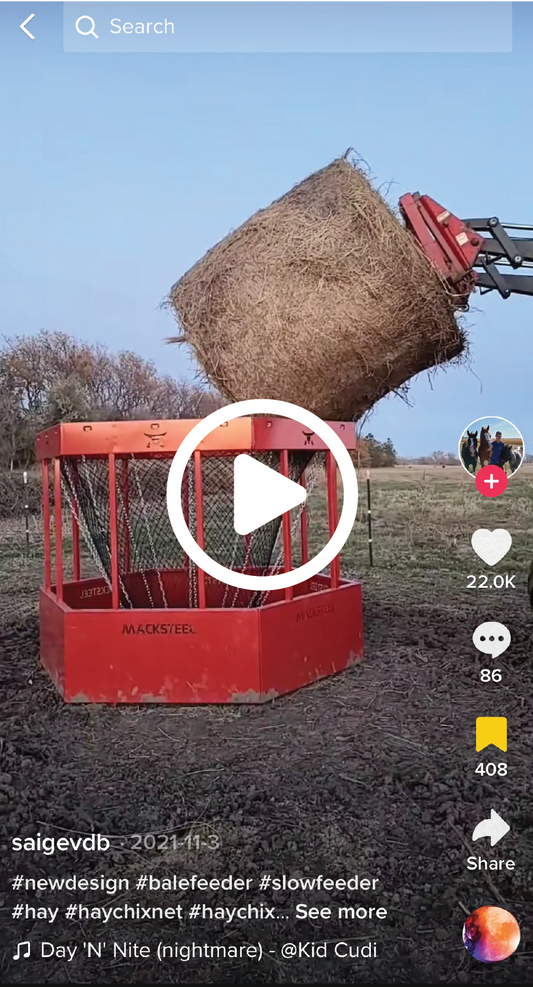HC® Large Bale 6' Net @saigevdb