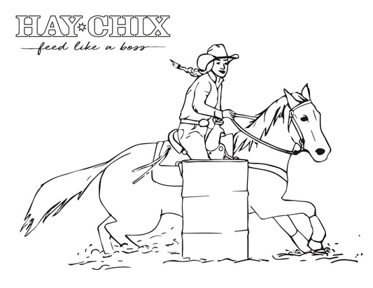 Hay Chix® Coloring Sheets