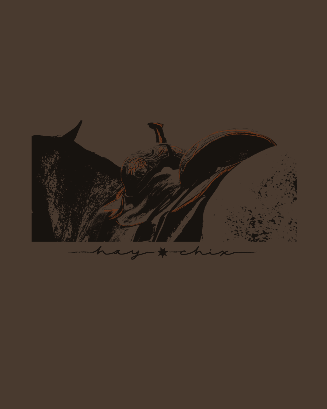 Hay Chix Saddle Graphic Tee