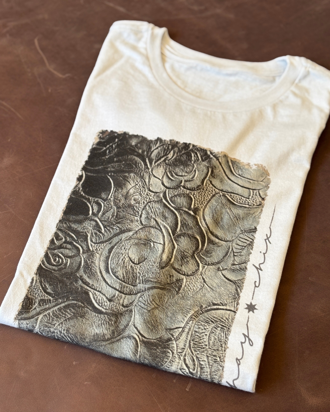 Hay Chix Roses Graphic Tee