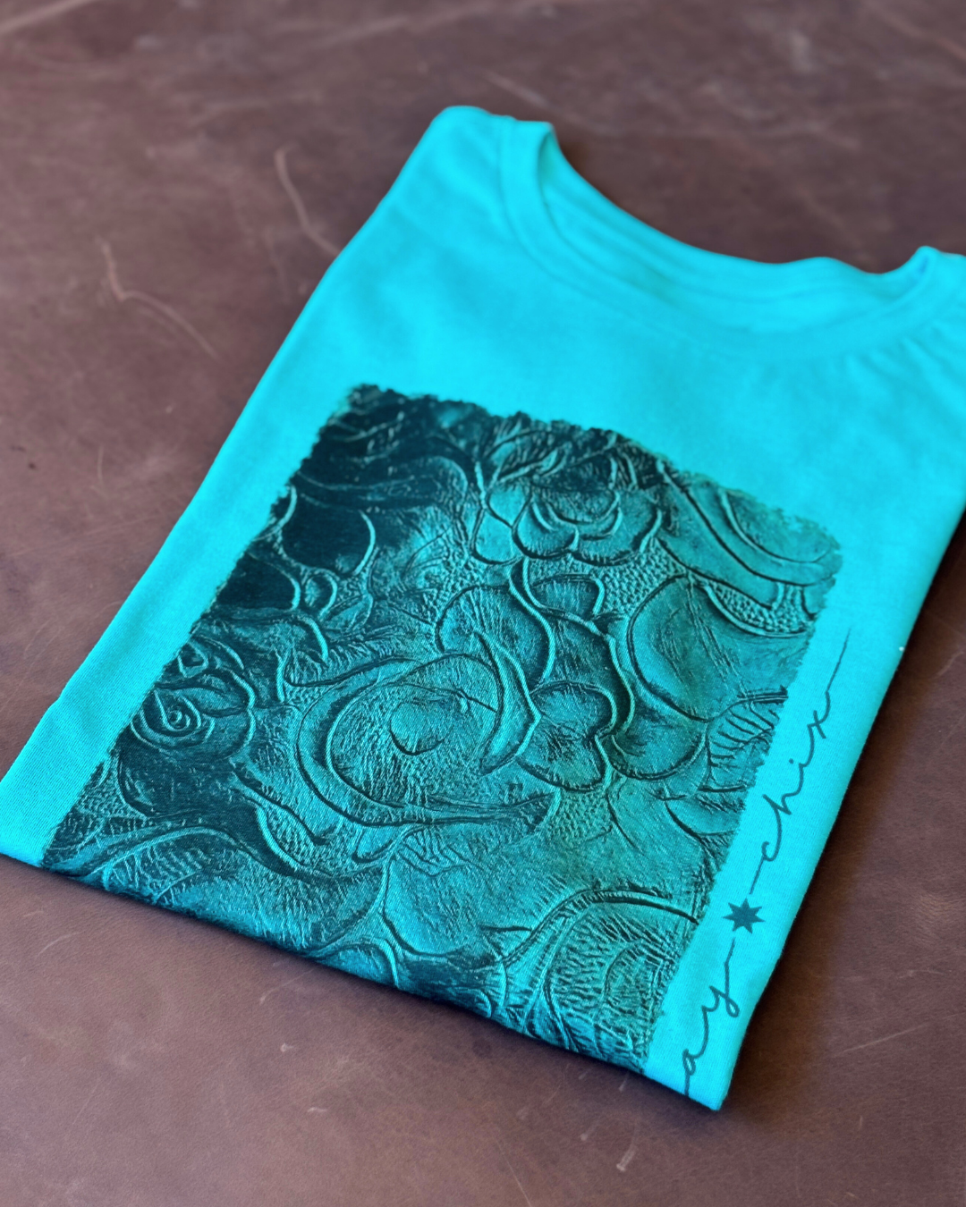 Hay Chix Roses Graphic Tee