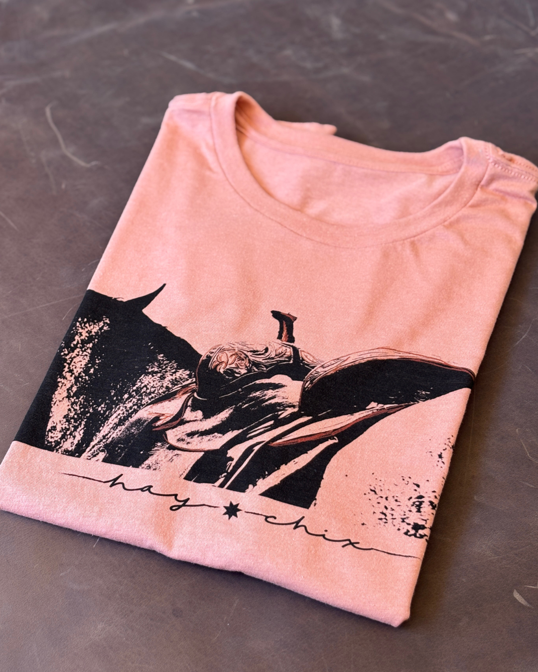Hay Chix Saddle Graphic Tee