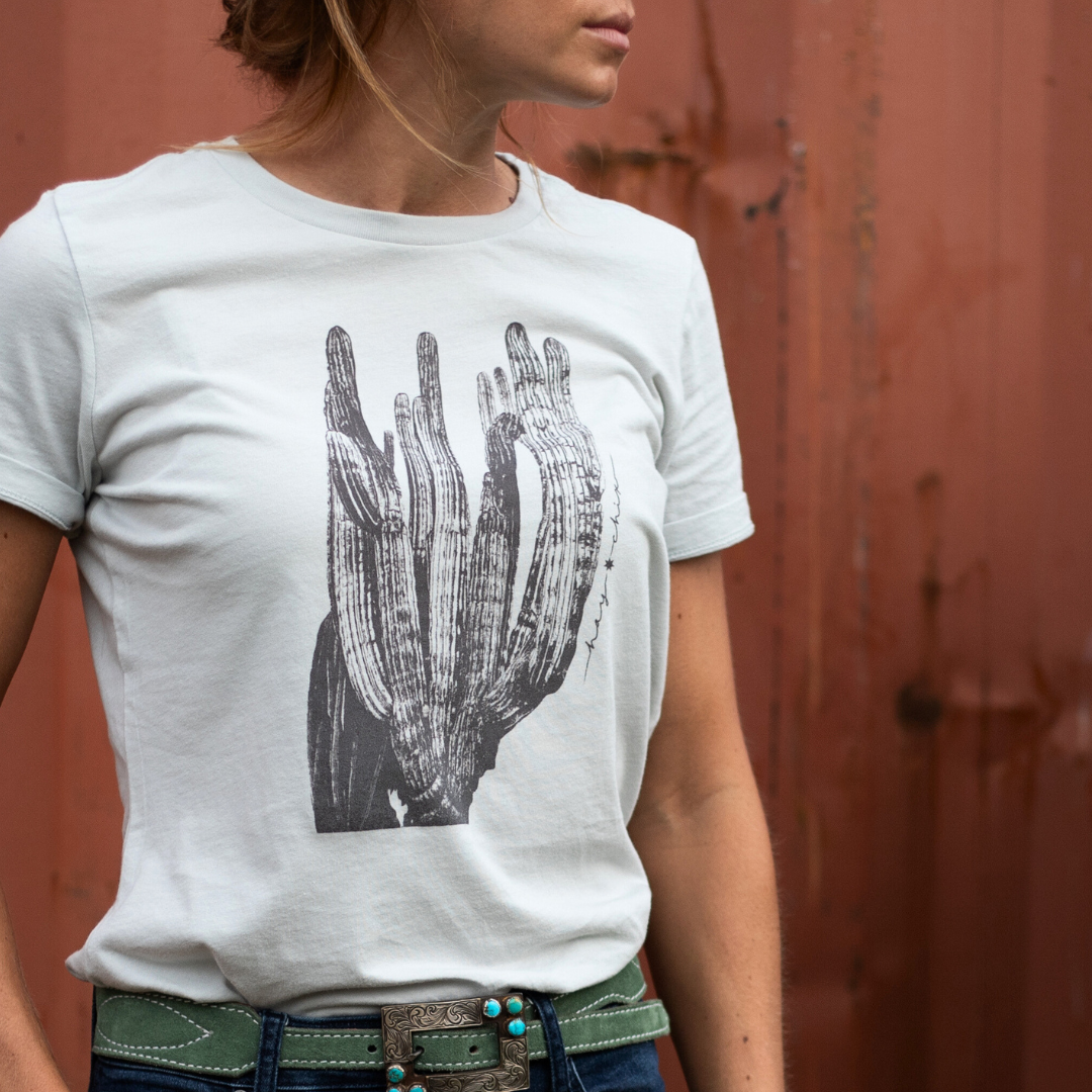Hay Chix Cactus Graphic Tee