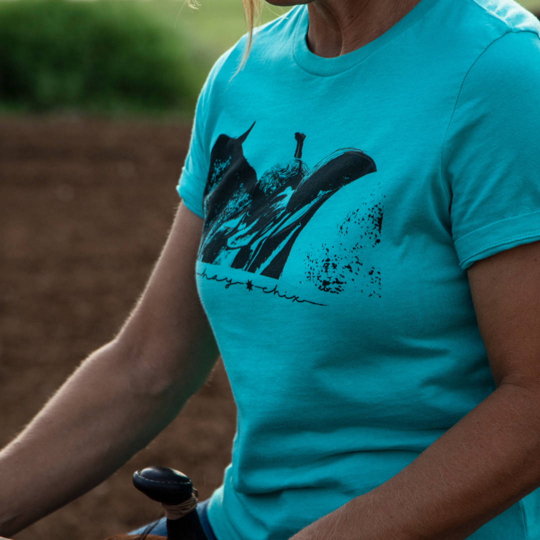 Hay Chix Saddle Graphic Tee