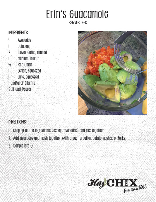 Recipe: Erin's Guacamole