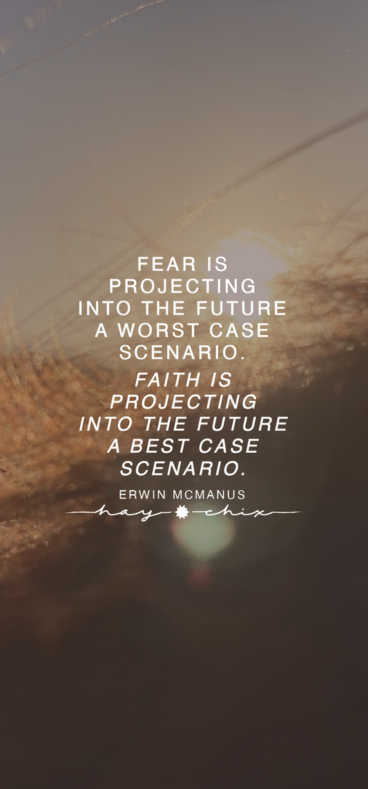 Faith > Fear