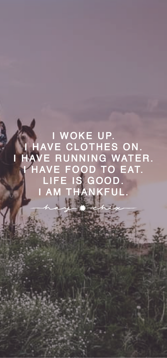 I Am Thankful.