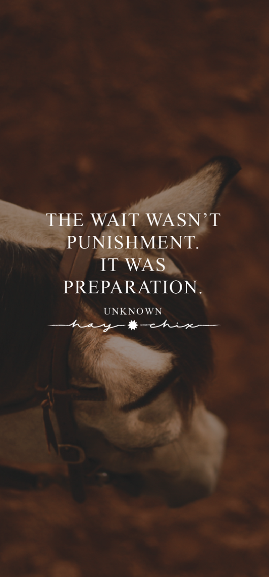It's Preparation