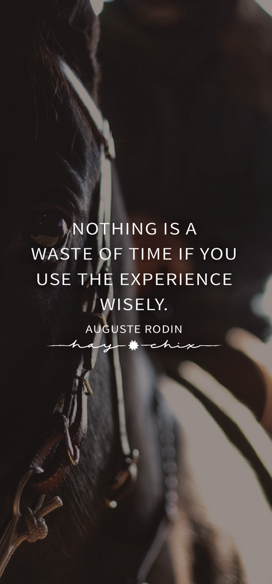 Use the Experience Wisely