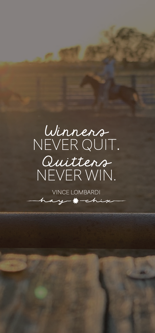 Winners Never Quit