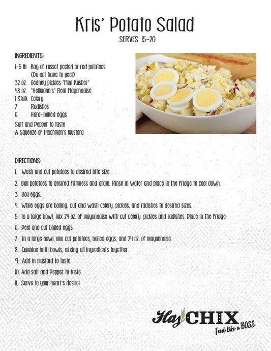 Recipe: Kris's Potato Salad
