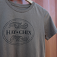 Hay Chix Vintage Brown Buckle Tee