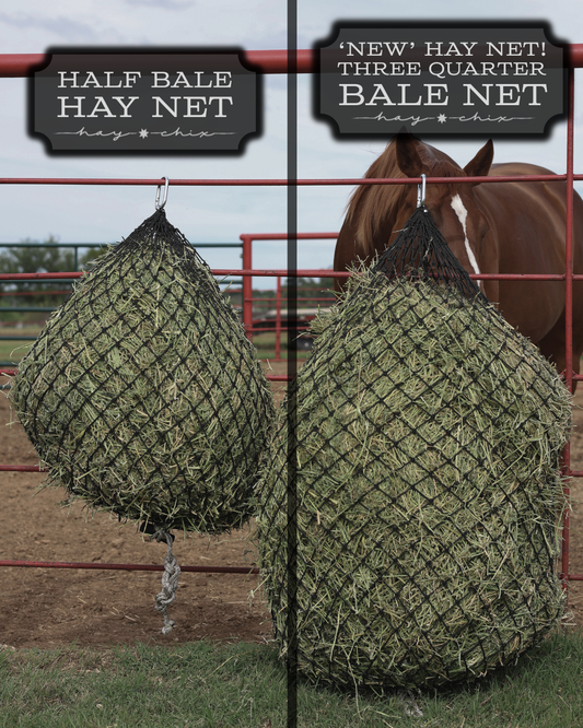 Hay Chix® Three Quarter Bale Net *INSTOCK*