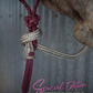 Special Edition Redemption Halter & Lead Rope- Pink/Gold/Raspberry Set