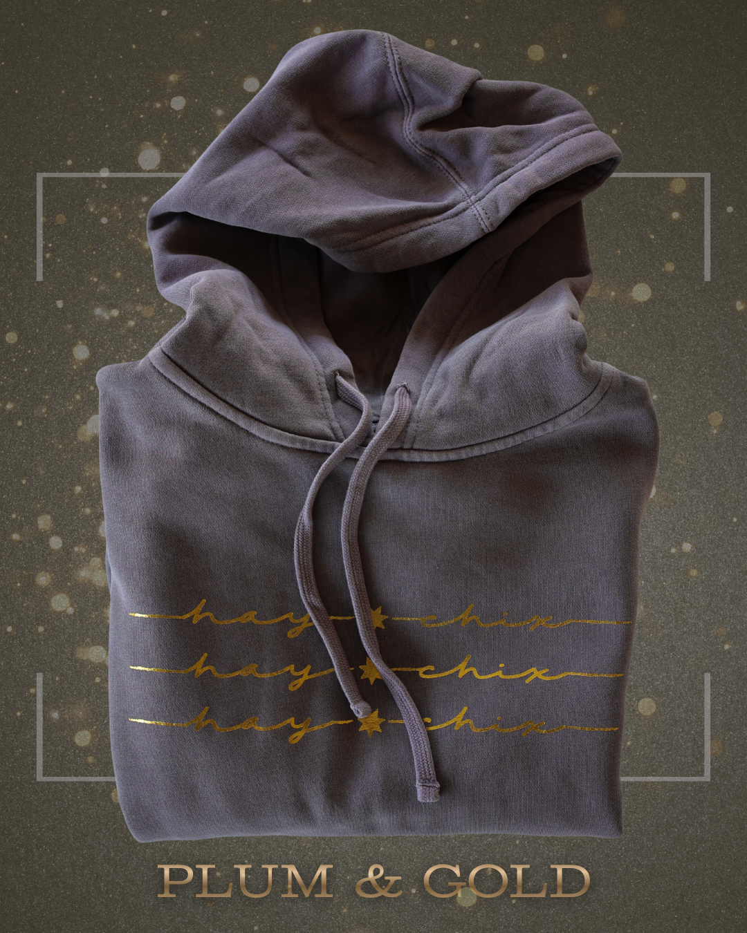 Hay Chix Metallic Collection Hoodie