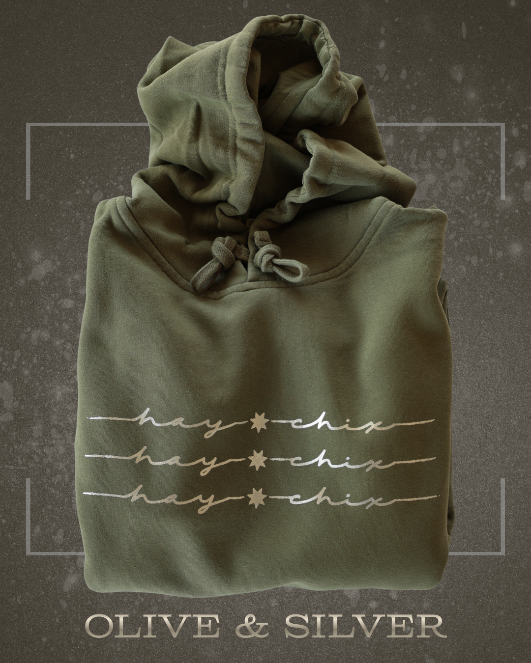 Hay Chix Metallic Collection Hoodie