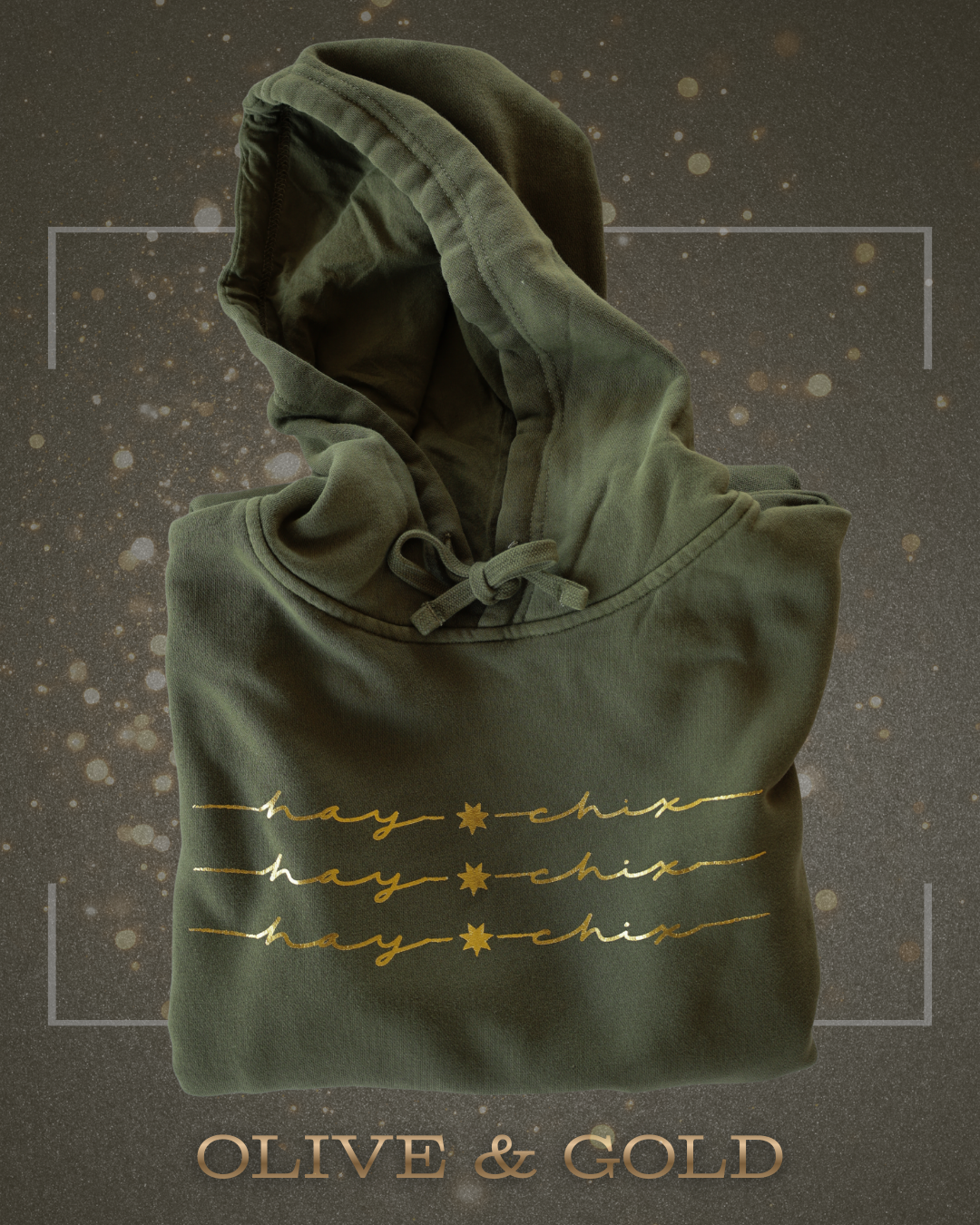 Hay Chix Metallic Collection Hoodie