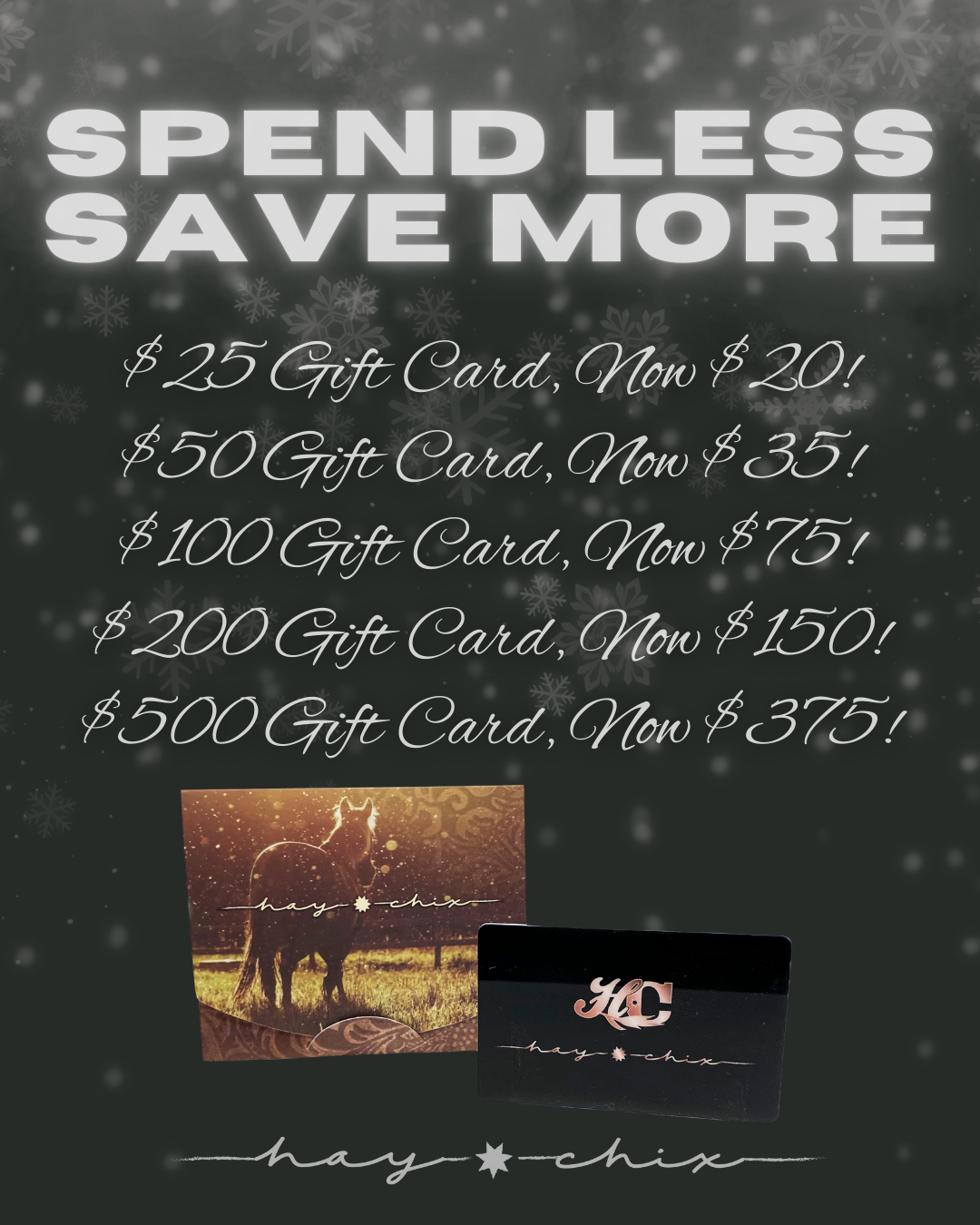 Karta podarunkowa Hay Chix®