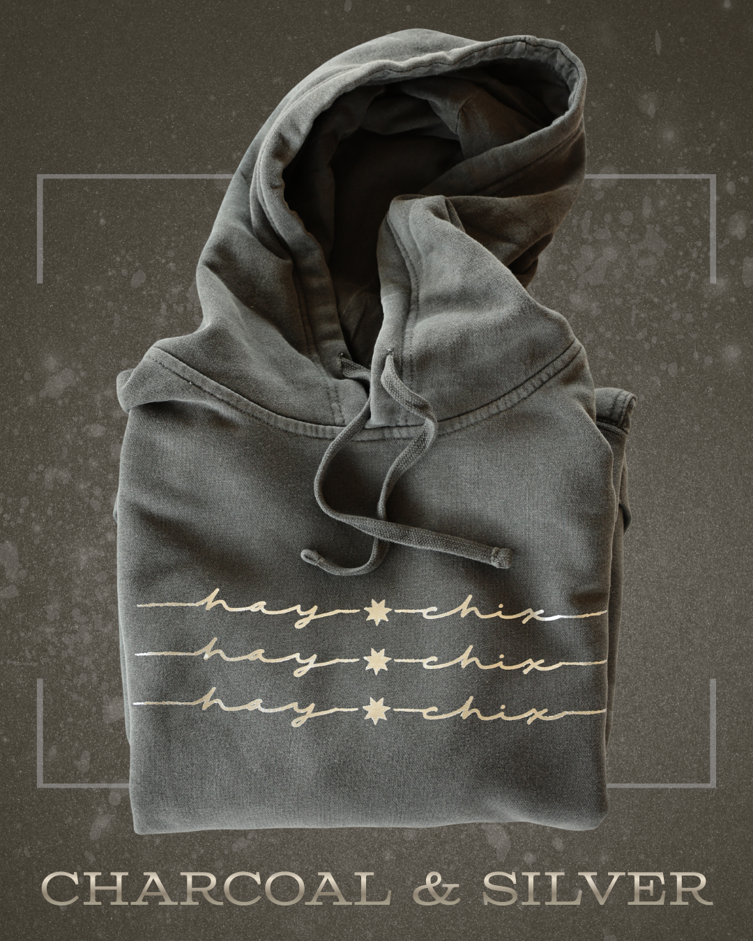Hay Chix Metallic Collection Hoodie