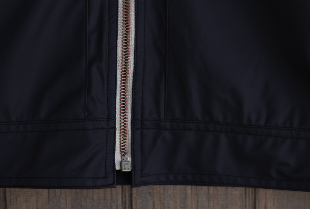 Hay Chix Rain Jacket + Leather Patch