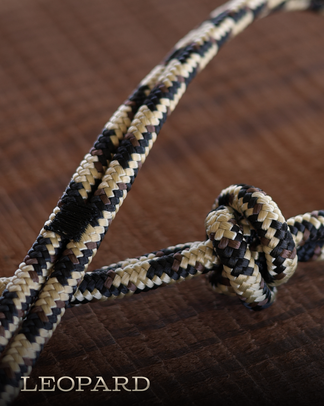 Timeless Halter & Lead Rope Set- Redemption Leopard