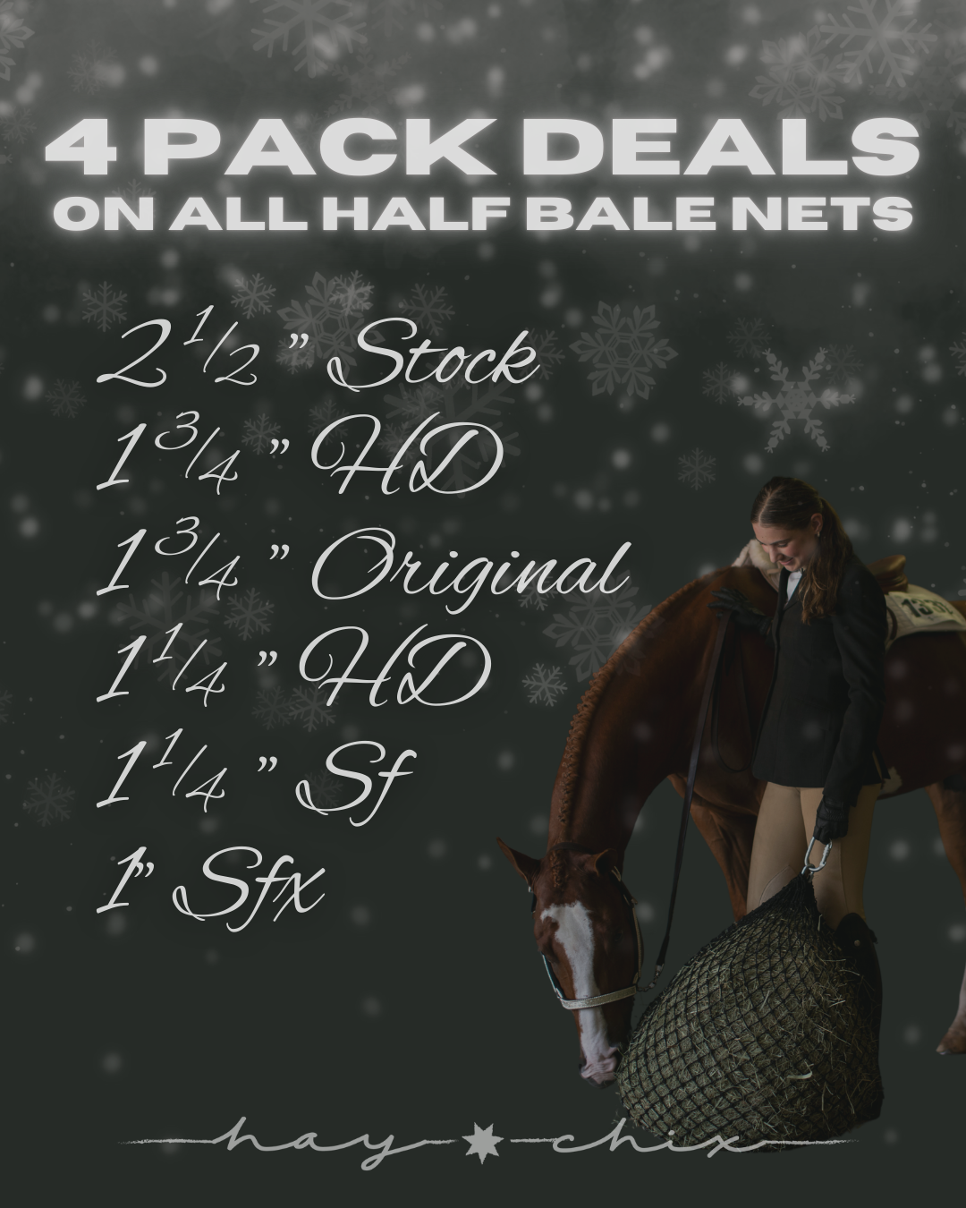 4For Deal - Half Bale Nets