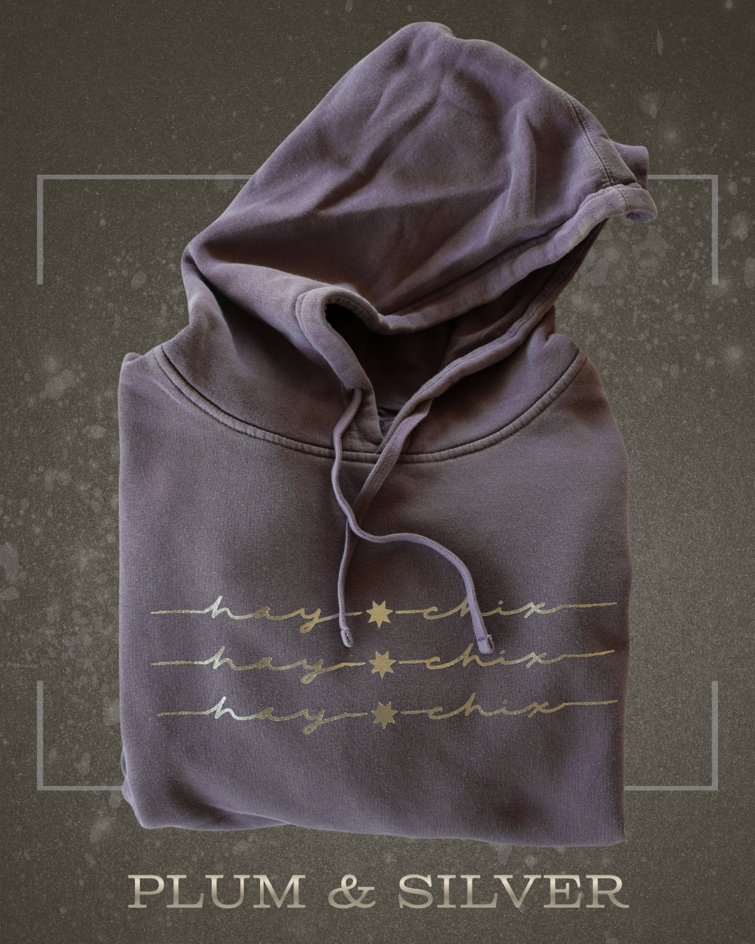 Hay Chix Metallic Collection Hoodie