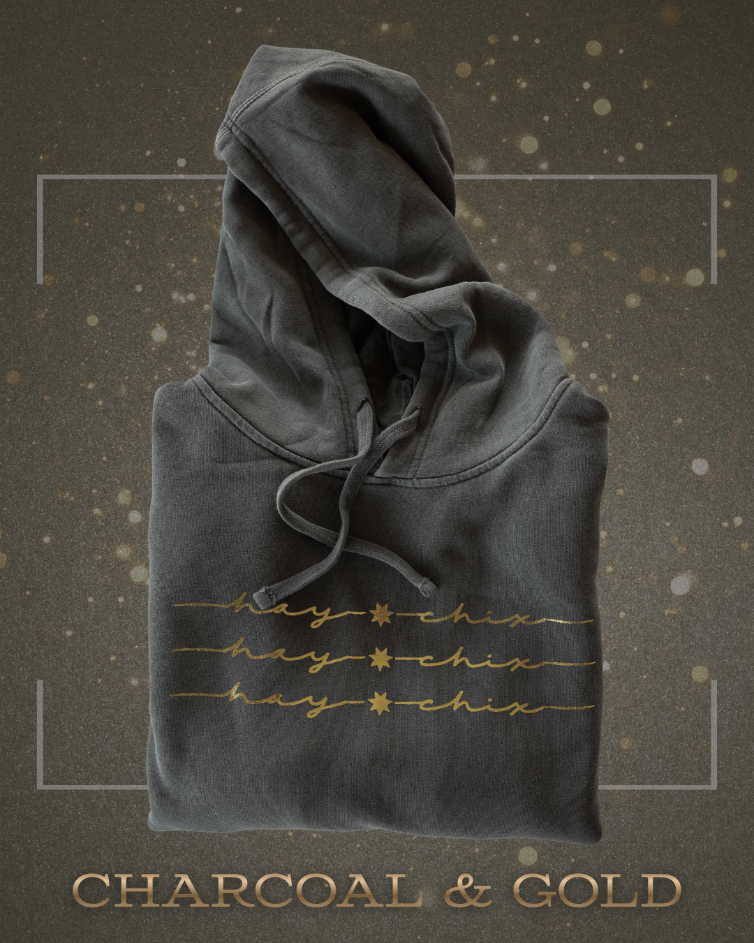 Hay Chix Metallic Collection Hoodie