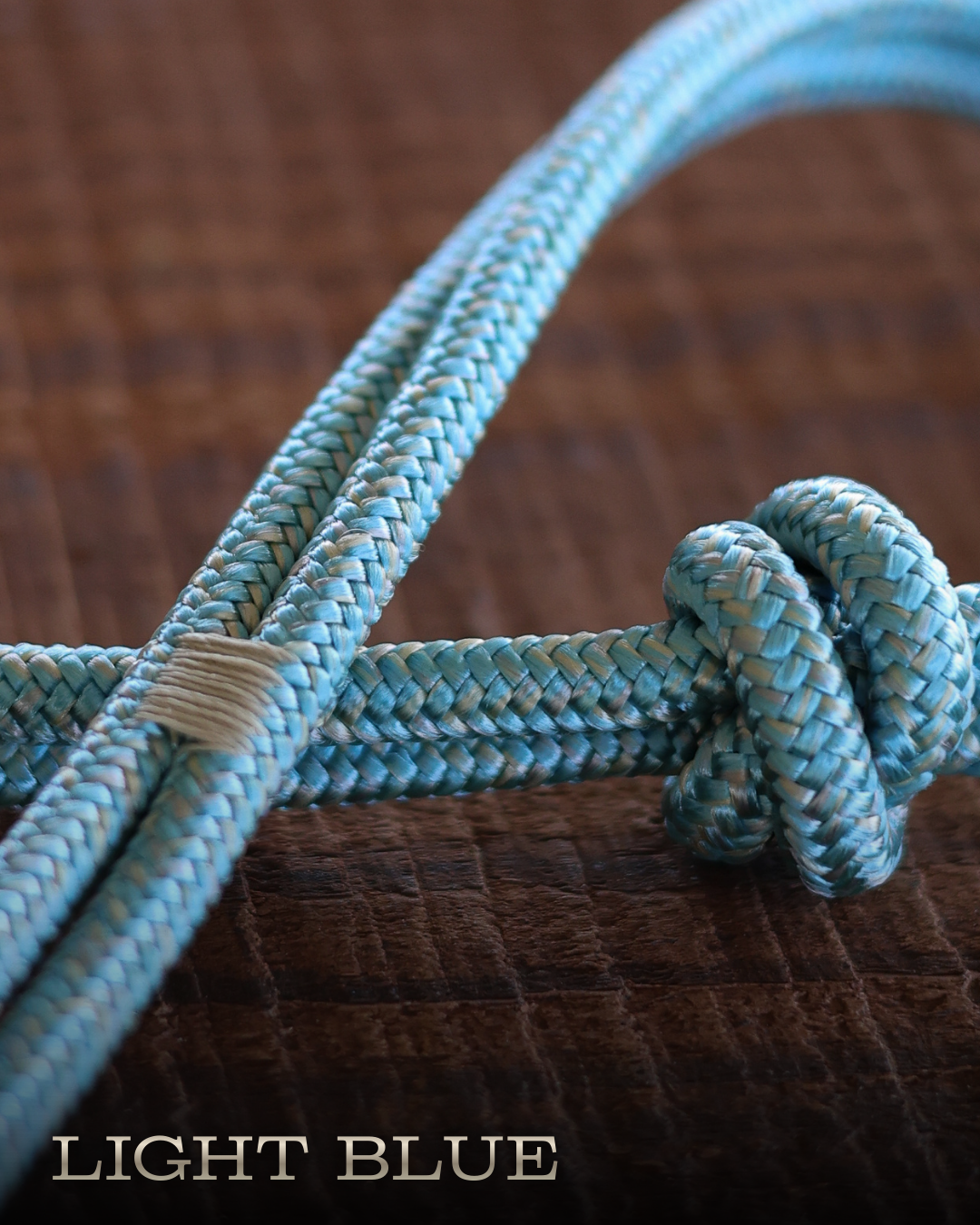 Timeless Halter & Lead Rope Set- Light Blue