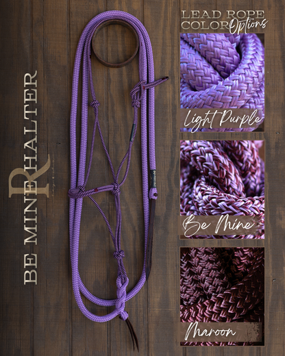 Timeless Halter & Lead Rope Set- Be Mine