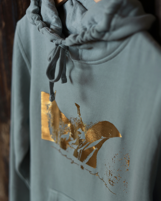 Hay Chix Metallic Saddle Hoodie