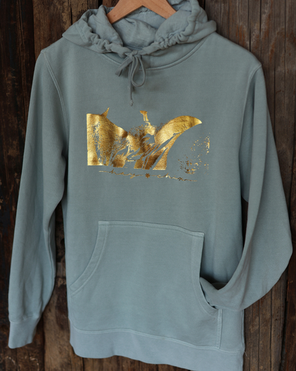 Hay Chix Metallic Saddle Hoodie