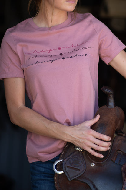 Hay Chix Graphic Tee: Limited Edition