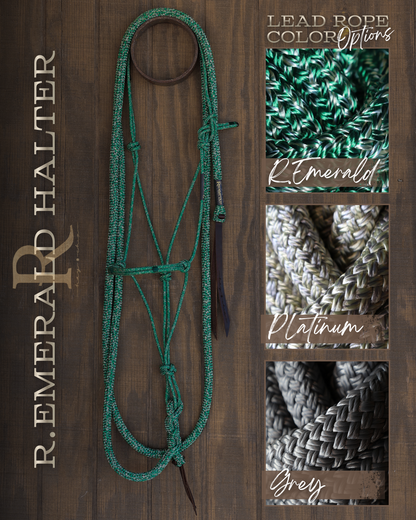Timeless Halter & Lead Rope Set- Redemption Emerald