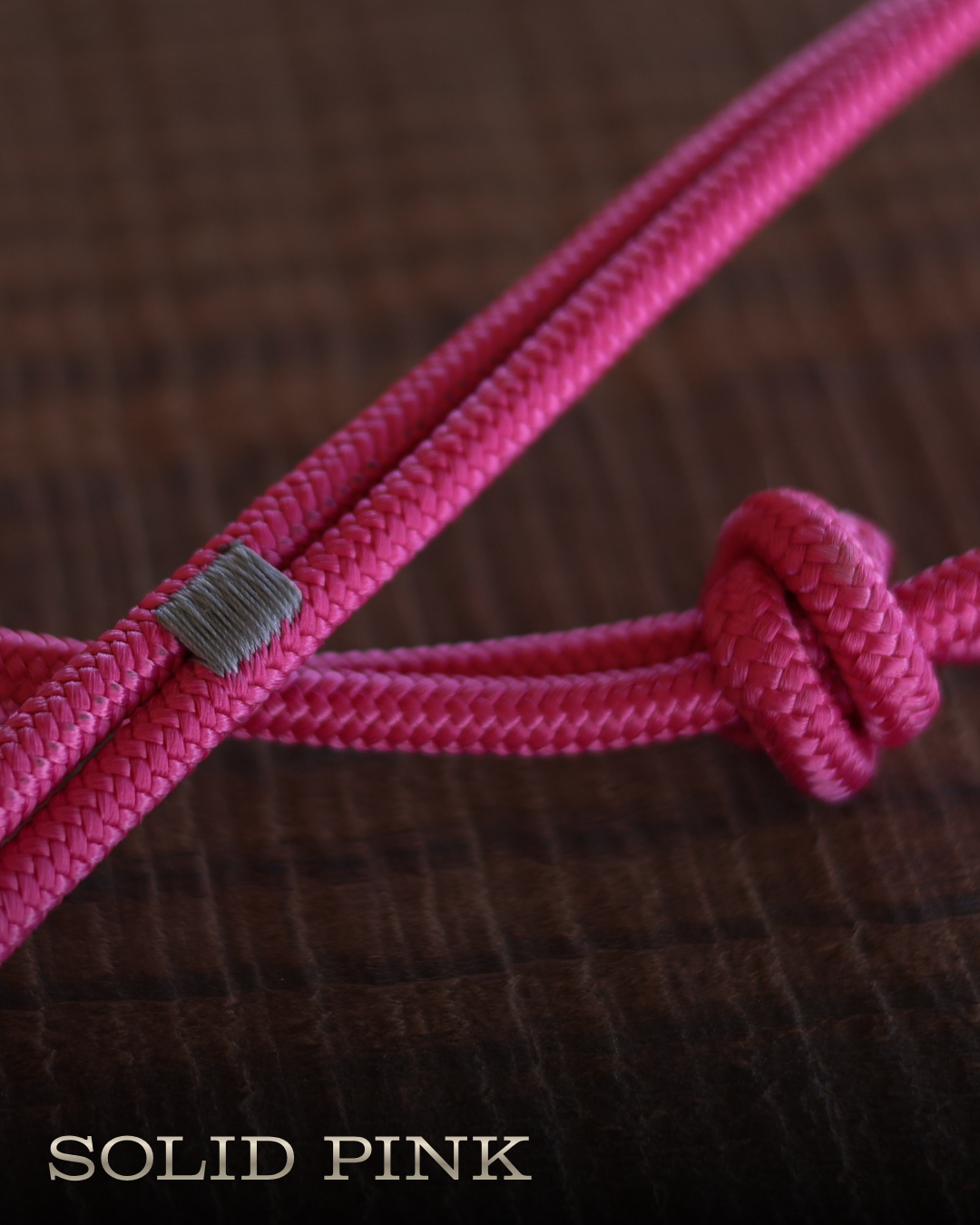 Timeless Halter & Lead Rope Set- Solid Pink