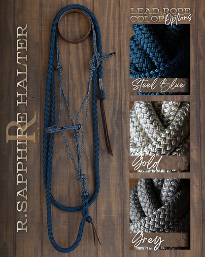 Timeless Halter & Lead Rope Set- Redemption Sapphire