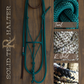 Timeless Halter & Lead Rope Set- Solid Teal