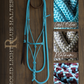 Timeless Halter & Lead Rope Set- Solid Light Blue