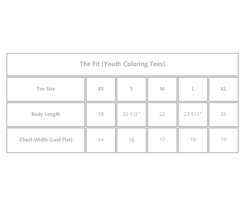 Hay Chix Youth Coloring Tee